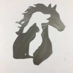 Personalized Farmhouse Horse, Dog, Cat Metal Wall Art Sign With Powder Coat - thumbnail 3