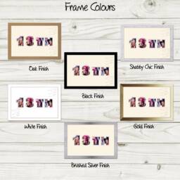 18Th Photo Frame Word Birthday Signing Special Gift Signing-869D By Photos in A Word - thumbnail 2