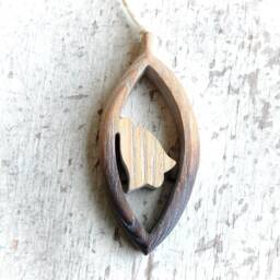 Tears With Bell Woode Wall Window Decoration Ornament - thumbnail 3
