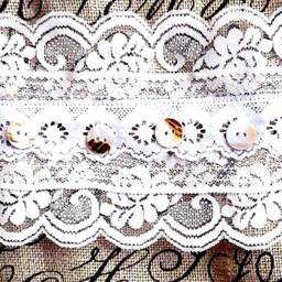 Christmas Stocking-Shabby Chic Stocking -Christmas Decoration -Burlap & Lace Stuffers -Elegant Fireplace Holidays Decor - thumbnail 3