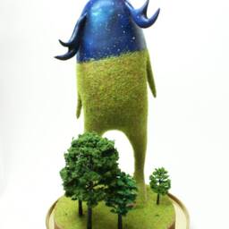 "Sculpture ""Mysterious Creatures Of The Forest" - thumbnail 4