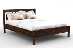 "Nodax Wooden Solid Pine Bed Frame Model ""F17" - thumbnail 1