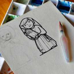 st Faustina Patron Saint Block With Gift Bag // Polish Visionary Of Divine Mercy Catholic Toys By Almondrod - thumbnail 2