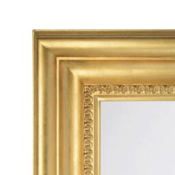 Classic Baroque Italian Wall Mirror Gold Leaf - Made in Italy -Antique Style Ornate Bedroom Entryway Bathroom Home Decor 7024 - thumbnail 2