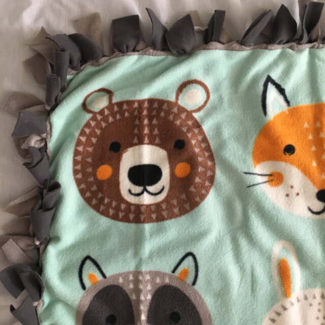 Children's Woodland Animals Weighted Blanket - image 1