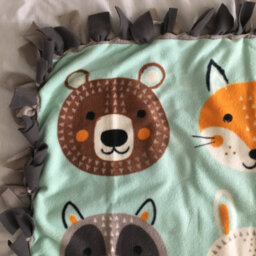 Children's Woodland Animals Weighted Blanket - thumbnail 1