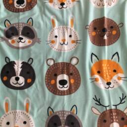 Children's Woodland Animals Weighted Blanket - thumbnail 3