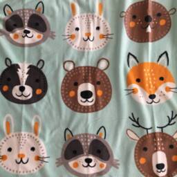 Children's Woodland Animals Weighted Blanket - thumbnail 2