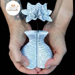 Personalised Wedding Vow Vase - Song Lyric Gift 1st Anniversary Paper 4Th Flower - thumbnail 3