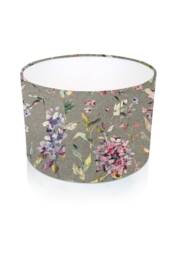 Elderberry Floral Drum Lampshade, Giardino Print Home Decor - thumbnail 1