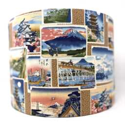 Japanese Landscapes Lampshade Oriental Style - thumbnail 4
