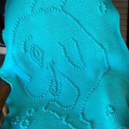 Happy Dolphin Crochet Baby Blanket Pattern - thumbnail 2