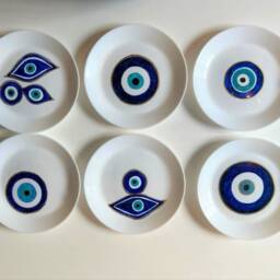 Evil Eye Wall Decor, Evil Hanging, Made in Greece, Bday Gifts For Her, 8Th Anniversary Gift, 2nd - thumbnail 2