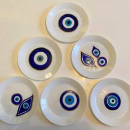 Evil Eye Wall Decor, Evil Hanging, Made in Greece, Bday Gifts For Her, 8Th Anniversary Gift, 2nd - thumbnail 3