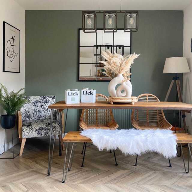 Handmade Custom Rustic Hairpin Dining Table - Built From Reclaimed Wood in East London - image 1