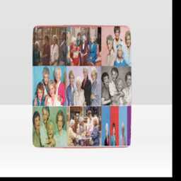 Golden Girls Fleece Blanket, Fleece, Cover, Bedroom, Bed, Fun, 80S - thumbnail 3