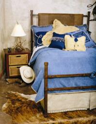 Ropin' The Blues Duvet - Check For Stock Sizes, & Accessories Available