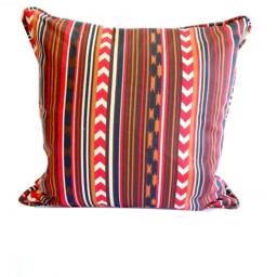 American Heritage X Mohican Decorative Pillow Featuring Native Spirit Animal Totem Pole - thumbnail 2