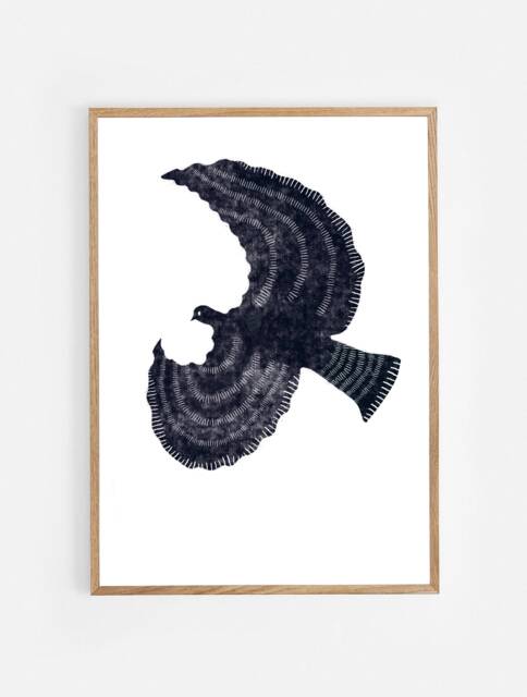 Poster/ Illustration/ Wall Decoration/ Interior/ Hygge/ Deco Wall/ Birds/ Decorative/ Illustrative/ Gift - image 1
