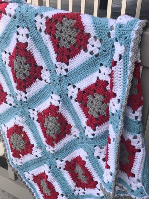 Americana Baby Blanket - image 1