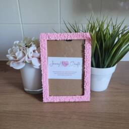 Pink Piggy Fimo Slices Photo Frame 4 X 6 Inches - thumbnail 3