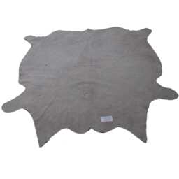 Brown & White Cowhide Rug Extra Large Hair-On Leather Accent - 75x68 Inches - thumbnail 4