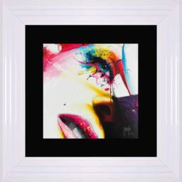 Patrice Murciano Wall Art - Sensual Colors Framed Print With Border - 55cm X 55cm Choice Of Frame Colour - thumbnail 4