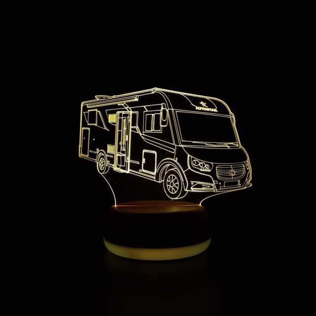 Autostar Motorhome Led Light, Campervan Gifts For Him, Her, Night Lights, Bedroom Light - image 1