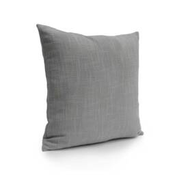 Gray Pillow, Throw Pillow Cover, Decorative Cushion Covers, Pillowcase, Accent Toss Textured, Linen - thumbnail 2
