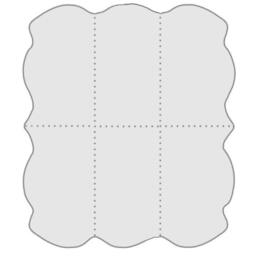 "Giant Sexto White Sheepskin Rug - 6 Genuine Leather Wool Carpet 80""x70" - thumbnail 4