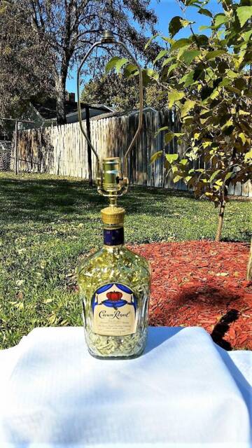 Crown Royal Liquor Bottle Lamp