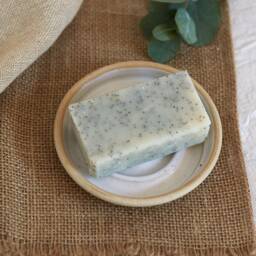 Hand-Thrown White Ceramic Soap Dish - thumbnail 2