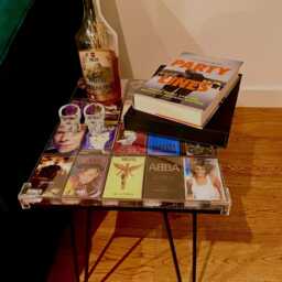 Handmade Cassette Album Table Bespoke Music Lover Coffee Table - thumbnail 2