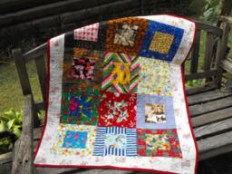 Baby Quilt, Crib Handmade Gift, Nursery Unisex Blanket, Baby, Patchwork Gift Forher