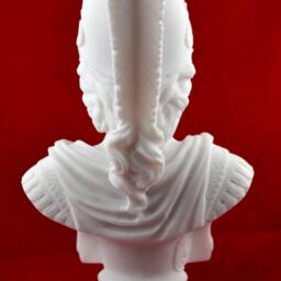 Alexander The Bust, Cast Marble Greek Statue - 7.5 Inch - thumbnail 4
