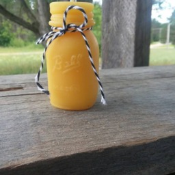 Ball Mason Jar Beeswax Candle 100% Pure Michigan - thumbnail 2