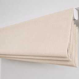 Natural Cream Linen Look Roman Blind - Made To Measure Up 300cm Wide - thumbnail 3