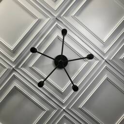Laconic Modern 5 Light Geometric Mid Century Chandelier - thumbnail 2