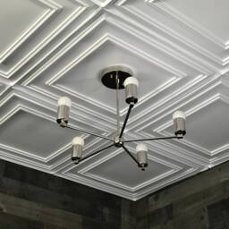 Laconic Modern 5 Light Geometric Mid Century Chandelier - thumbnail 4