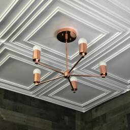 Laconic Modern 5 Light Geometric Mid Century Chandelier - thumbnail 3