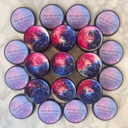 Trust The Universe Candle - Manifestation Gift Law Of Attraction Spiritual Self Care Chakra Energy Let Go & Align - thumbnail 2
