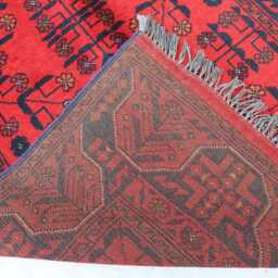 3'2x5'1 Ft Khal Mohammedi Brand New Rug, Afghan Handmade High Pile Soft Wool Traditional Dining Table Livingroom Carpet - thumbnail 4