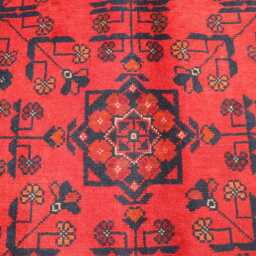 3'2x5'1 Ft Khal Mohammedi Brand New Rug, Afghan Handmade High Pile Soft Wool Traditional Dining Table Livingroom Carpet - thumbnail 3
