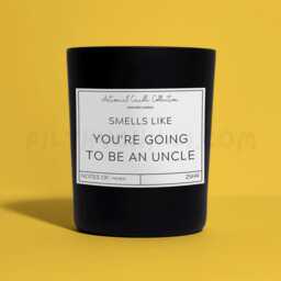 You're Going To Be An Uncle, Gift For Pregnancy Announcement Ideas, Candle, Birthday Brother, Gift, ??? - thumbnail 3