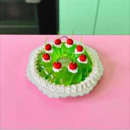 Jelly Cake Light/ Retro/ Kitschy/ Dopamine Decor/ Mid Century/ Funky/ Fake Food - thumbnail 4