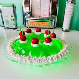 Jelly Cake Light/ Retro/ Kitschy/ Dopamine Decor/ Mid Century/ Funky/ Fake Food - thumbnail 3