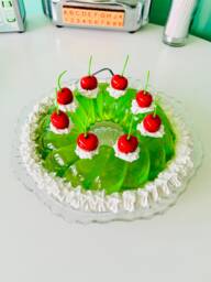 Jelly Cake Light/ Retro/ Kitschy/ Dopamine Decor/ Mid Century/ Funky/ Fake Food