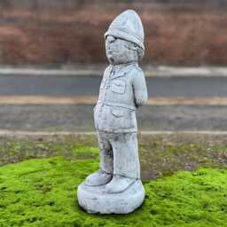 Concrete Cricket Player Sculpture Outdoor Man Figurine Garden Batsman Statue Handmade Ornament Man Lover Gift Yard Art Decor - thumbnail 3