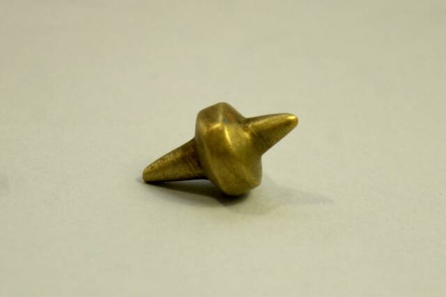 Miniatures, No. 10, Abstract Brass Sculpture By Anees Maani - image 1