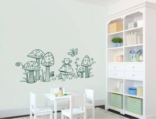Woodland Nursery Wall Decal, Woodland Decor, Art Sticker - image 1